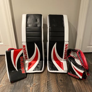 32" Vaughn V10 Pro Carbon Regular Goalie Full Set (Used)