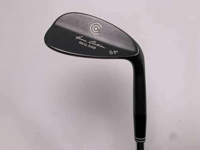 Cleveland 588 Black Melonite Gap Wedge GW 51* DG Wedge Steel Mens RH