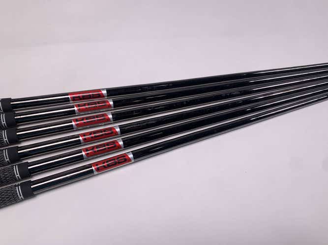 KBS $-Taper 120 120g Stiff Steel Iron Set 6 Shafts 34.75''-37.25''- Pull 0.355