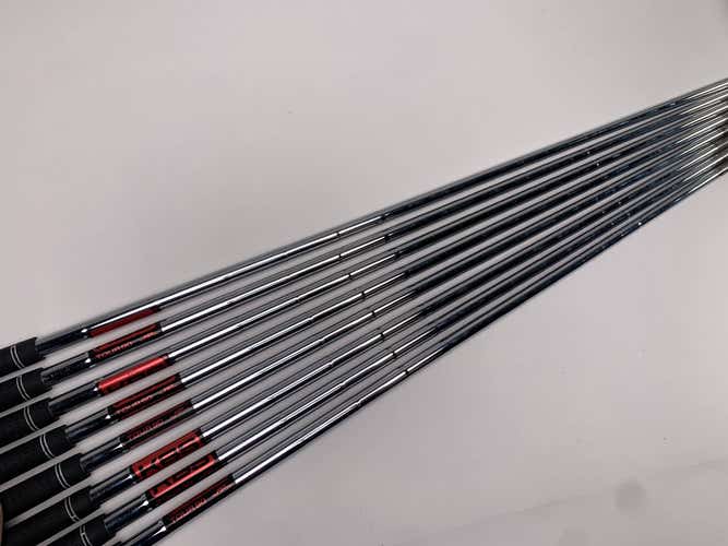 KBS Tour 90 Stiff Steel Iron Set Shafts of 8 34.25''-38''- Pull 0.370