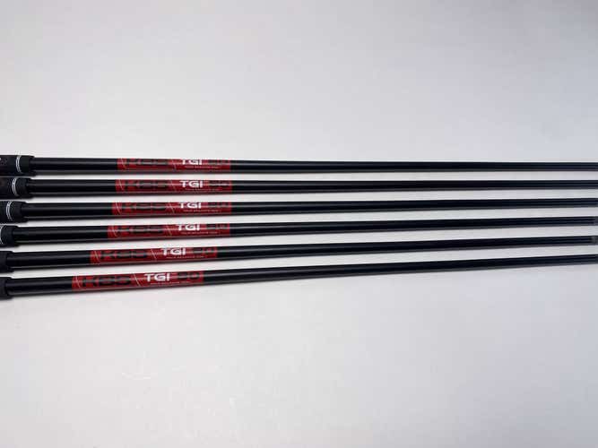 KBS Tour Graphite Iron TGI 80 Stiff Iron Set 6 Shafts 34.50''-37''- Pull 0.355