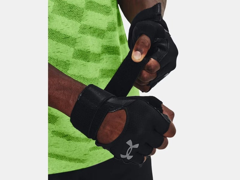 Under Armour Mens Weightlifting Gloves Size MEDIUM
