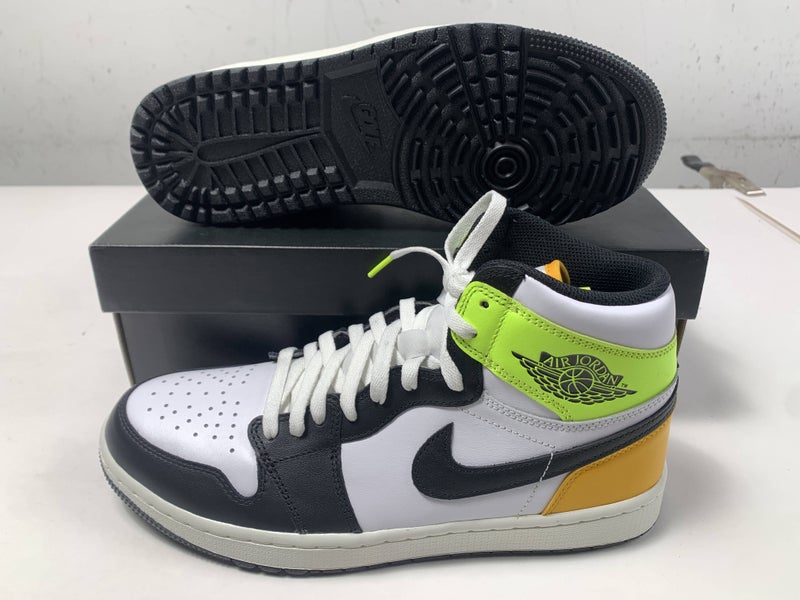 Air Jordan 1 High G Athletic Shoes White Men's SZ 10.5 (DQ0660-105)