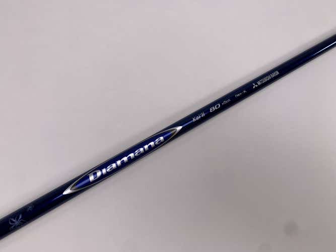 Mitsubishi Rayon Diamana Kai'li 80x5ct 80g XStiff Driver Shaft 44.25"-Taylormade