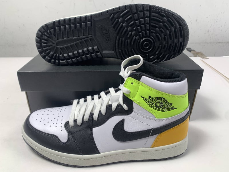 Air Jordan 1 High G Athletic Shoes White Men's SZ 11.5 (DQ0660-105)