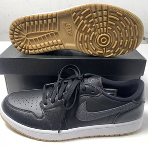 Air Jordan 1 Low G Athletic Shoes Black Men's SZ 11.5 (DD9315-005)