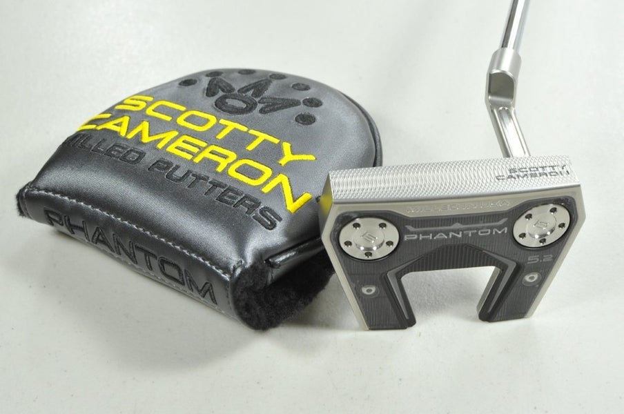 Titleist 2025 Scotty Cameron Phantom 5.2 34" Putter RH Steel with Cover # 205540