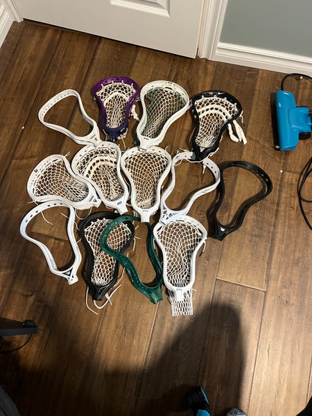 USED AND NEW LACROSSE HEADS FOR SALE! DM offers and which head!