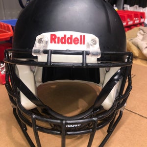 USED RIDDELL SPEED ADULT HELMET - LARGE - FLAT BLACK