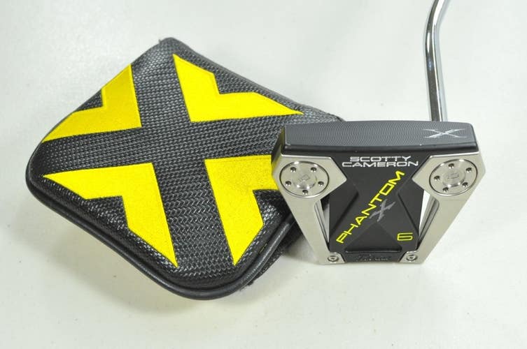 Titleist 2019 Scotty Cameron Phantom X 6 35" Putter RH Steel with Cover # 205539