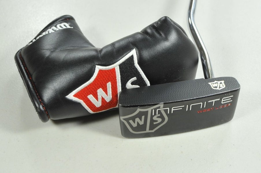 Wilson Staff Infinite West Loop 34" Putter Right Steel with Head Cover # 205692