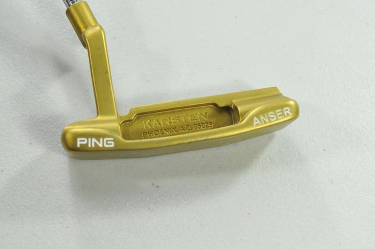 Ping 1966 TR Anser 35" Putter Black Dot Right Slight Arc Steel # 205619