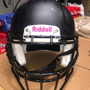 USED RIDDELL SPEED ADULT HELMET - LARGE - FLAT BLACK