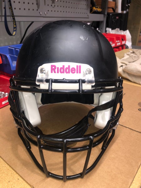 USED RIDDELL SPEED ADULT HELMET - LARGE - FLAT BLACK