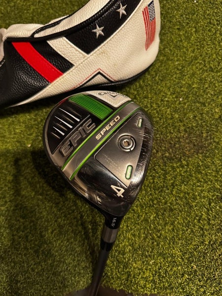 Callaway Epic Speed 4 16.5* Fairway Wood, Smoke IM10 Regular Flex, RH