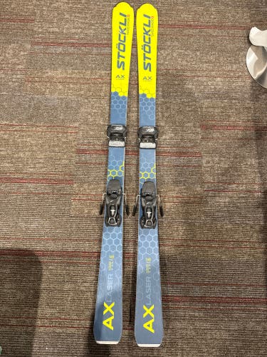 Stockli Laser AX 168 cm Racing Skis With Tyrolia Attack 11 Bindings (Used)