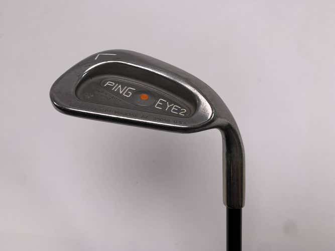 Ping Eye 2 + Lob Wedge LW Orange Dot 2* Flat Swing Science 200 Series Mens RH