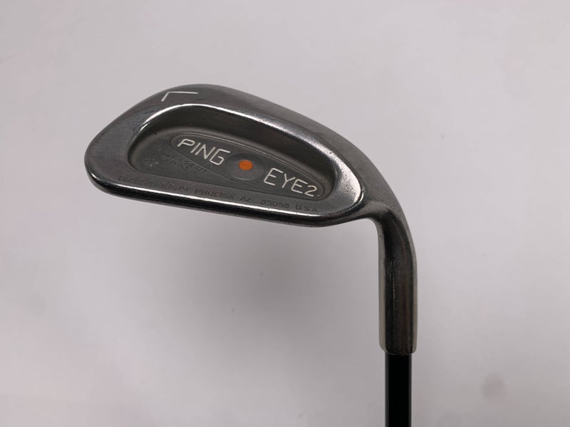 Ping Eye 2 + Lob Wedge LW Orange Dot 2* Flat Swing Science 200 Series Mens RH