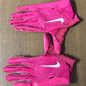 Pink Large Adult Nike Gloves (Used)