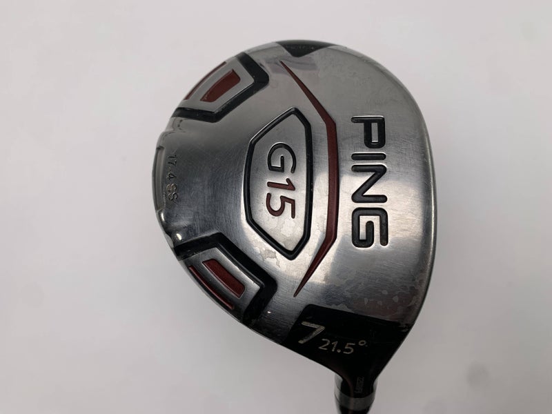 Ping G15 7 Fairway Wood 21.5* Accra Dymatch M2 Senior Graphite Mens RH