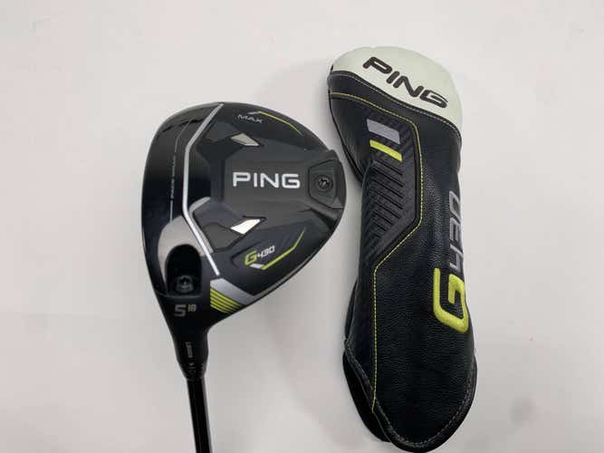 Ping G430 Max 5 Fairway Wood 18* Kai'li Black 70s Stiff Graphite Mens LH HC NEW