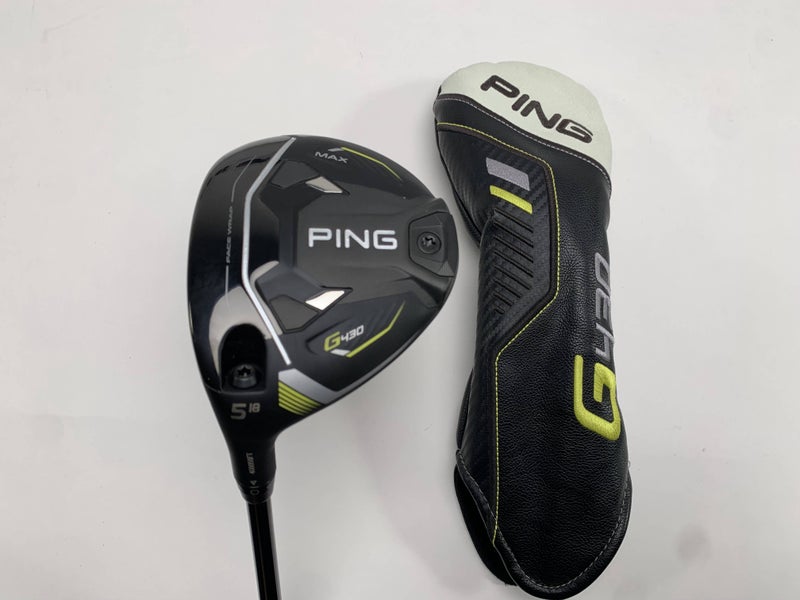 Ping G430 Max 5 Fairway Wood 18* Kai'li Black 70s Stiff Graphite Mens LH HC NEW