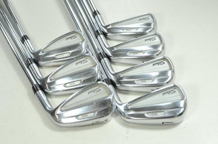 Titleist T100 2021 4-PW Iron Set Extra Stiff Flex Right NS Pro Steel # 201724