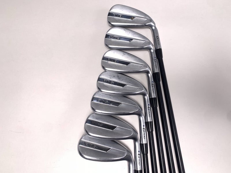 Ping G700 Iron Set 6-PW+GW+SW Blue Dot 1* Up Alta CB AWT Regular RH +1''
