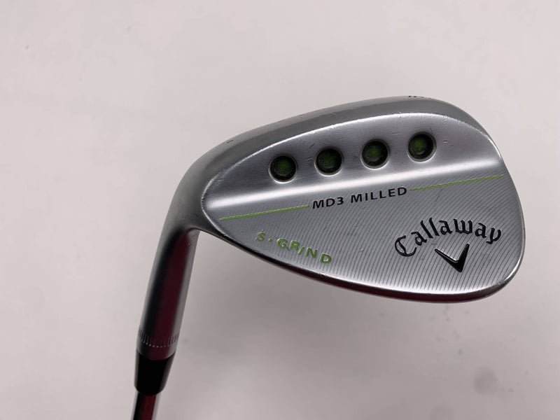 Callaway MD3 Milled Chrome S-Grind Sand Wedge SW 56* 10 DG Wedge Steel Mens LH