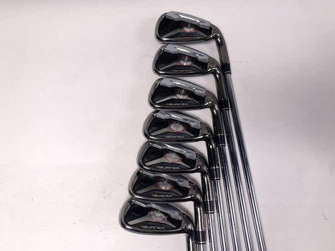 TaylorMade Burner 2009 Iron Set 5-PW+GW Burner Superfast 85g Regular Mens RH