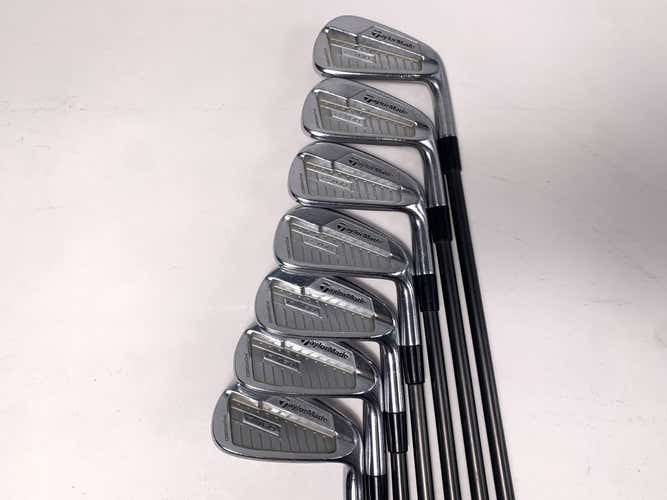 TaylorMade P760 2017 Iron Set 4-PW UST Mamiya Recoil ES 780 F4 Stiff Mens RH