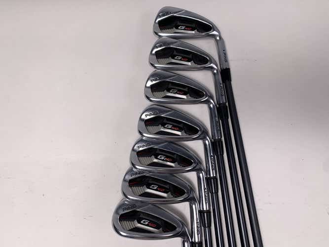 Ping G410 Iron Set 5-PW+SW Black Dot Alta CB AWT Regular Graphite Mens RH
