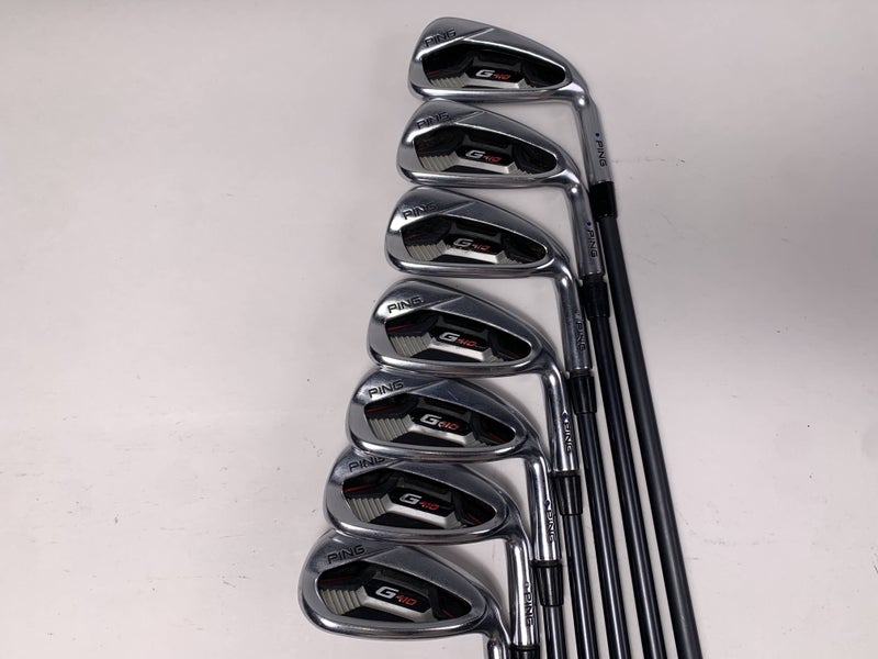 Ping G410 Iron Set 5-PW+SW Black Dot Alta CB AWT Regular Graphite Mens RH