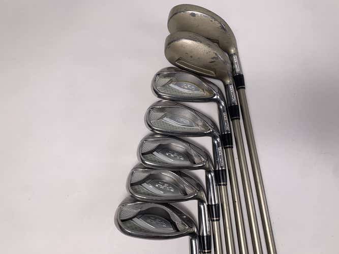 Adams Idea A12 OS Iron Set 5H 6H 7-PW+SW Idea Womens Ladies Graphite Womens RH