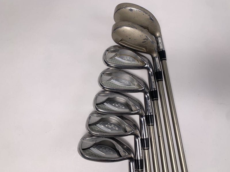 Adams Idea A12 OS Iron Set 5H 6H 7-PW+SW Idea Womens Ladies Graphite Womens RH