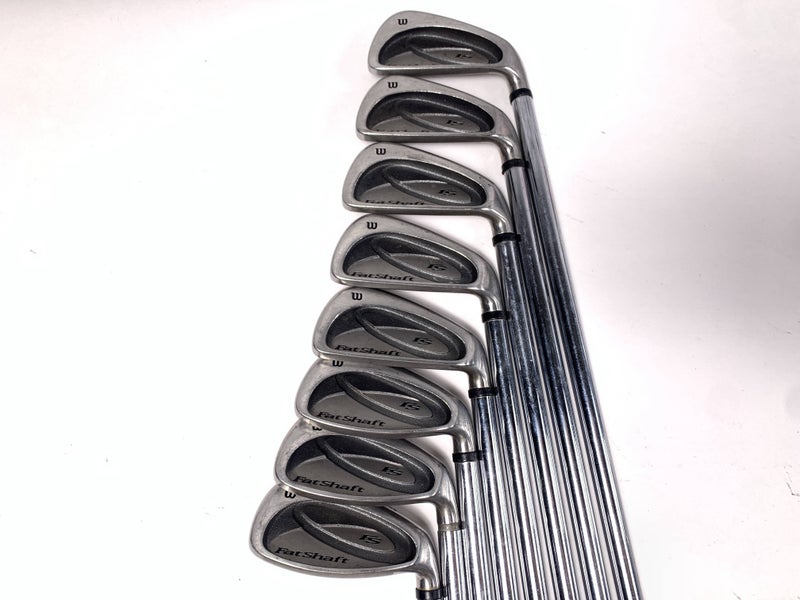 Wilson Fatshaft II Iron Set 3-PW Wilson Staff Fatshaft Regular Steel Mens RH