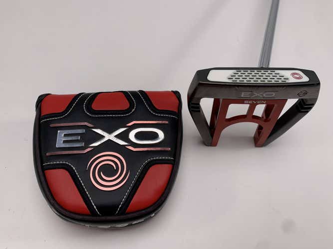 Odyssey EXO Seven Center Shaft Putter 35" Stroke Lab Mens RH HC