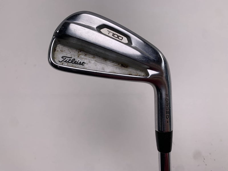 Titleist T100 2021 Single 4 Iron True Temper AMT Black S300 Stiff Steel Mens RH