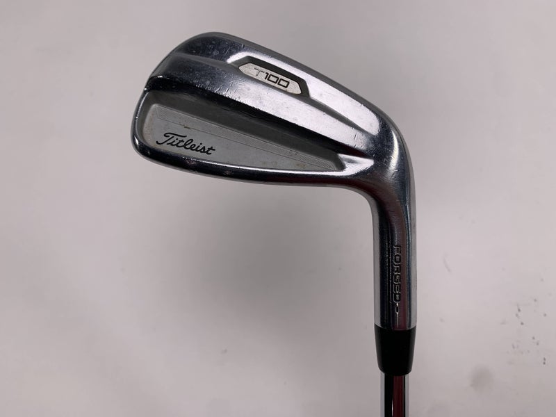 Titleist T100 2021 Single 8 Iron True Temper AMT Black S300 Stiff Steel Mens RH