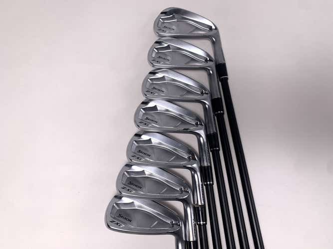 Srixon ZXi7 Iron Set 4-PW KBS Tour Graphite Iron TGI 100 Stiff Graphite Mens RH