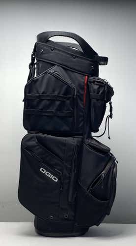 OGIO Convoy SE Cart Bag Black 14-Way Divide Single Strap Golf Bag