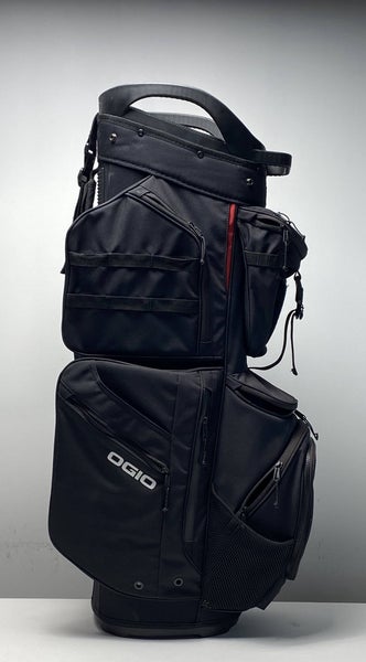 OGIO Convoy SE Cart Bag Black 14-Way Divide Single Strap Golf Bag