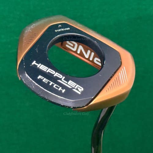 Ping Heppler FETCH Black Dot 34" Double-Bend Mallet Putter W/Stability Tour & HC
