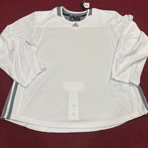 One black 54 & White Size 56 Adult Unisex Adidas Jersey (New) Item#NDW