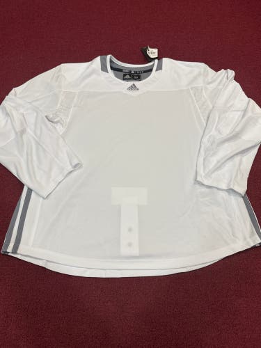 White Size 56 Adult Unisex Adidas Jersey (New) Item#NDW