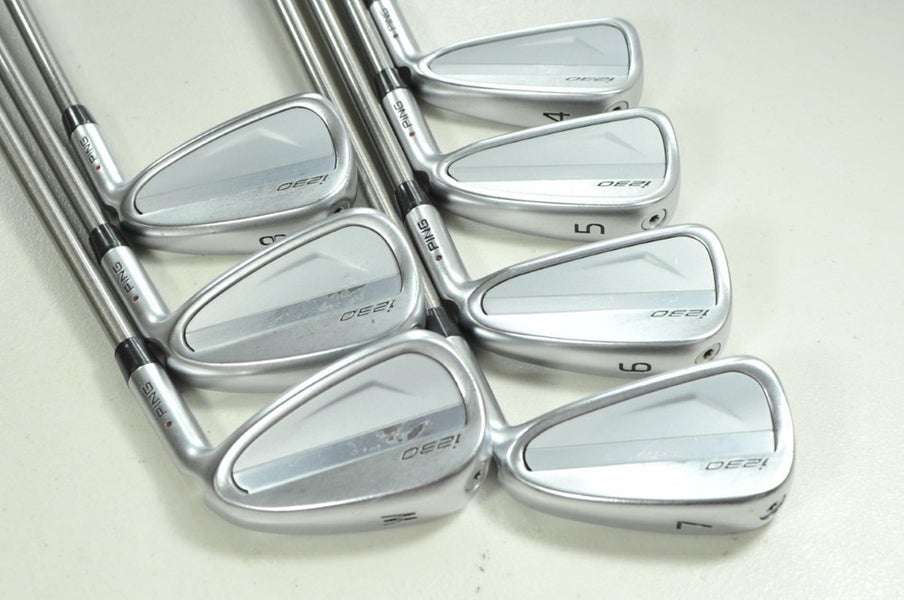 Ping i230 4-W Iron Set Stiff Flex Right Aerotech SteelFiber 95 # 200511