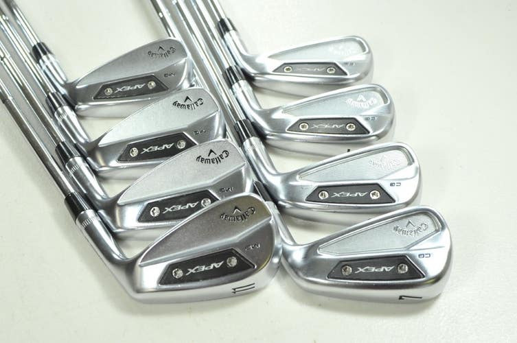 Callaway Apex MB/CB 2024 Combo 4-11 Iron Set Stiff Right DG MID Steel # 205515