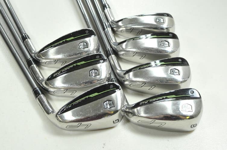 Wilson Launch Pad 2 5-PW,GW Iron Set Senior Flex RH EvenFlow Graphite # 205595