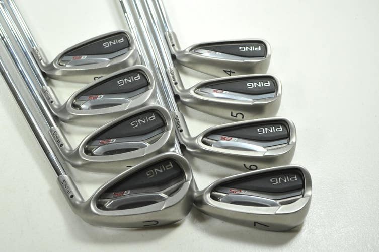 Ping G25 4-W,UW Iron Set Regular Flex Black Dot Right CFS Steel # 205478