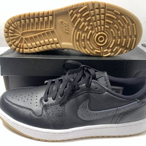 Air Jordan 1 Low G Athletic Shoes Black Men's SZ 12 (DD9315-005)